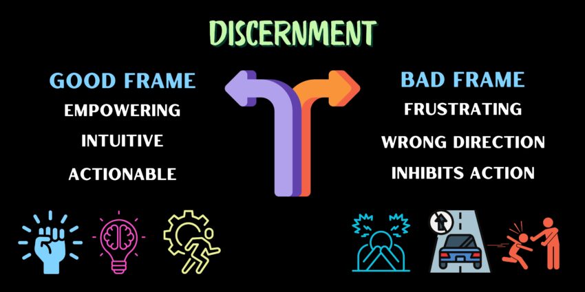 Discernment: Good vs Bad Frames